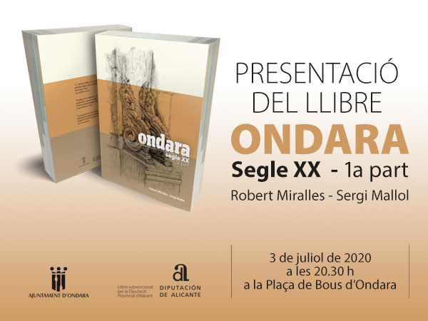 Presentació de llibre “Ondara, segle XX” (1a part)