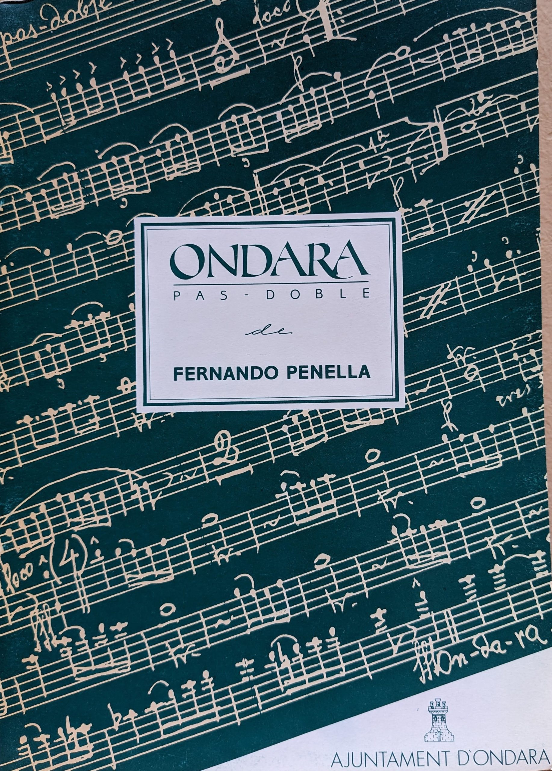 Ondara. Pasdoble de Fernando Penella